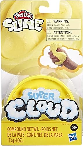 Play-Doh Super Cloud - Lata de mezcla para niños de 3 años y más, color amarillo