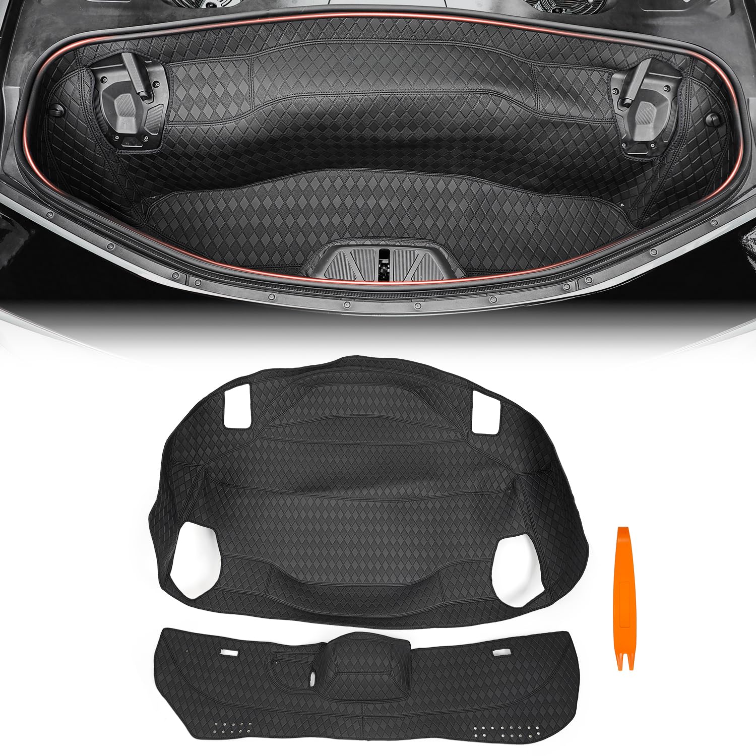 Bracingo Rear Trunk Cargo Mat for C8 Coupe