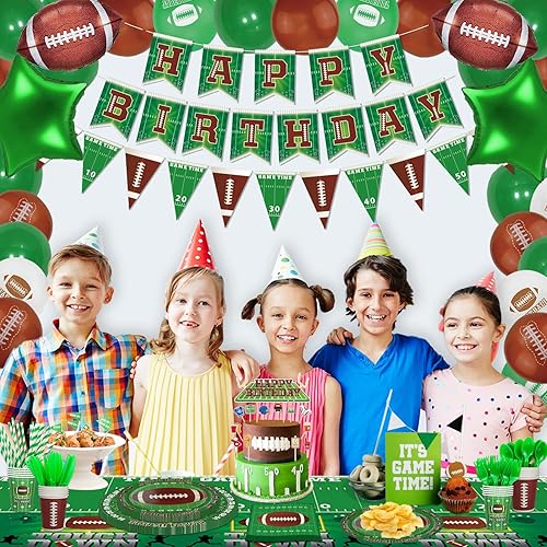 Miniatura 4 de Paquete de 229 decoraciones de fiesta de cumpleaños de fútbol, suministros para fiestas de fútbol, decoración de fiesta de fiesta de juegos
