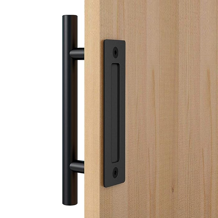 Buy Barn Door Handle Pulls Upgrade 12" Pull and Push Sliding Door