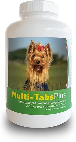 Healthy Breeds Yorkshire Terrier Multi-Tabs Plus Tabletas masticables 180 unidades