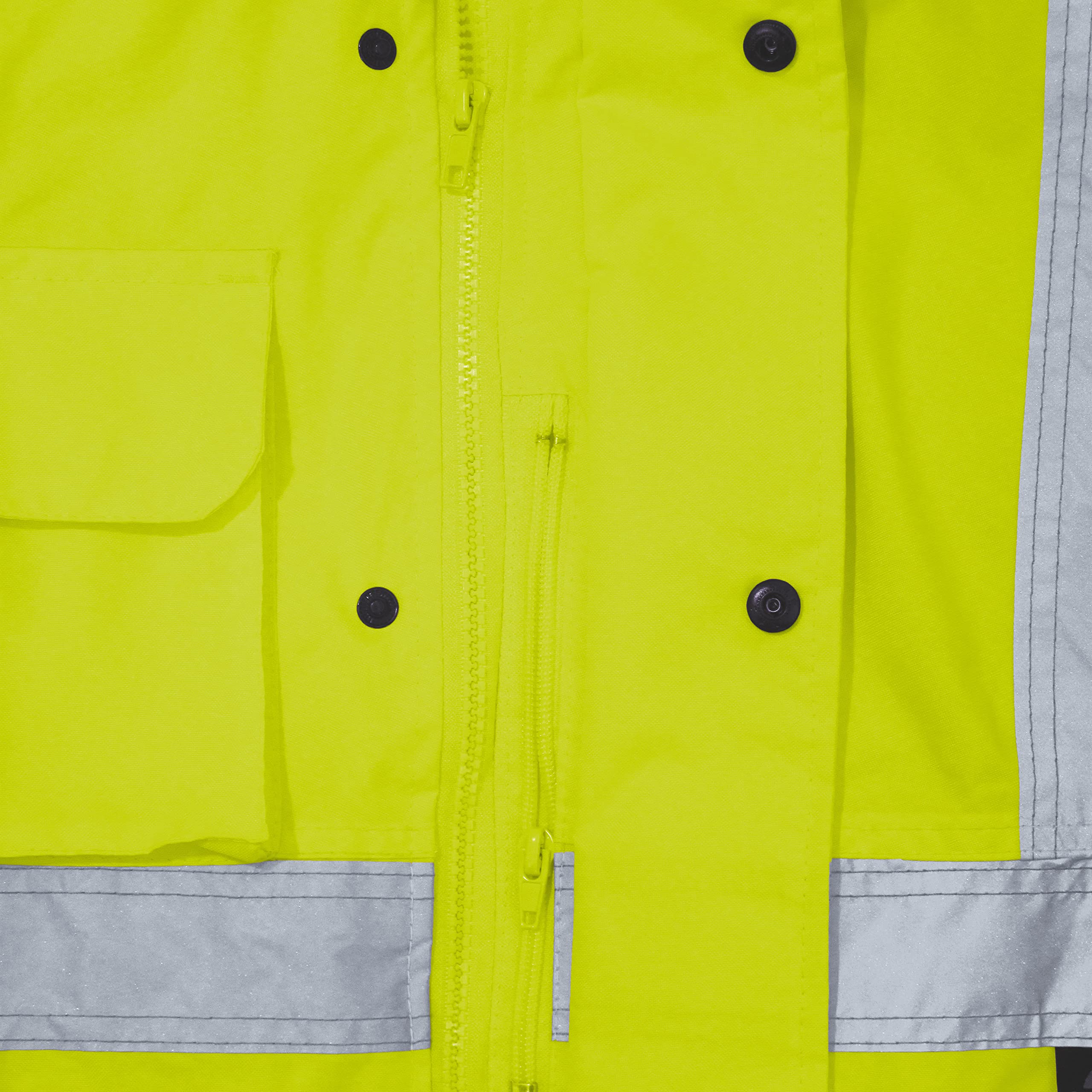 Vizwell Premium Warnschutzparka 2in1 orange-Marine oder gelb-Marine Gr.S - 5XL