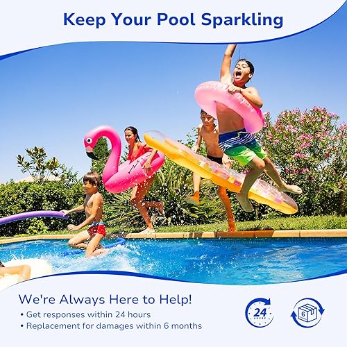 Miniatura 8 de Fil-fresh Cartuchos de filtro de piscina C1200 compatibles con Hayward C1200, repuesto para Pleatco PA120, Hayward CX1200RE, Unicel C-8412, 120 pies