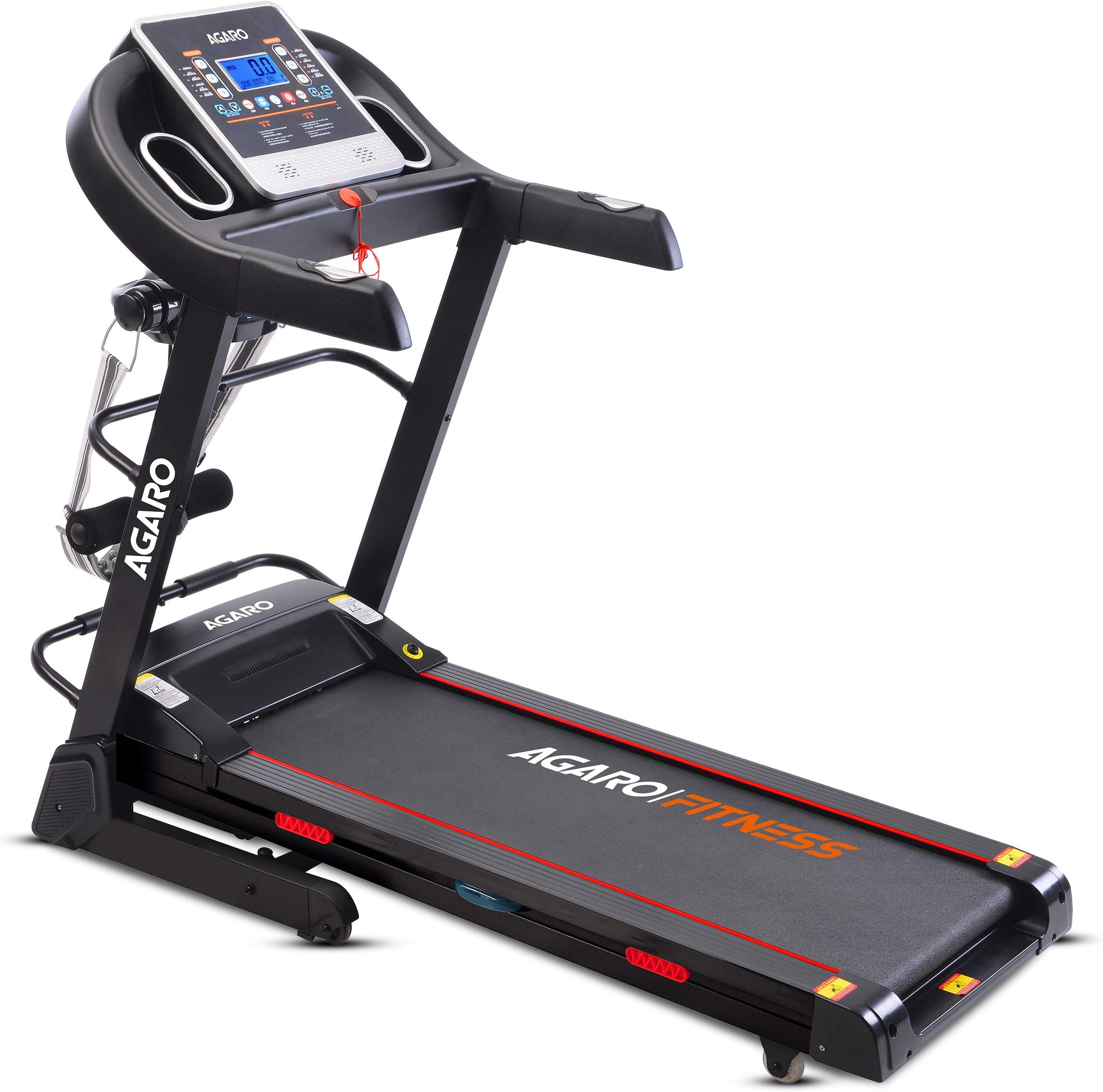 AGARO Acute Motorized Treadmill 2.25 HP (Peak 4.5 HP) Folding Treadmill
