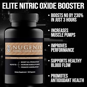 Nugenix Thermo Fat Burner and Nitric Oxide Booster for Men