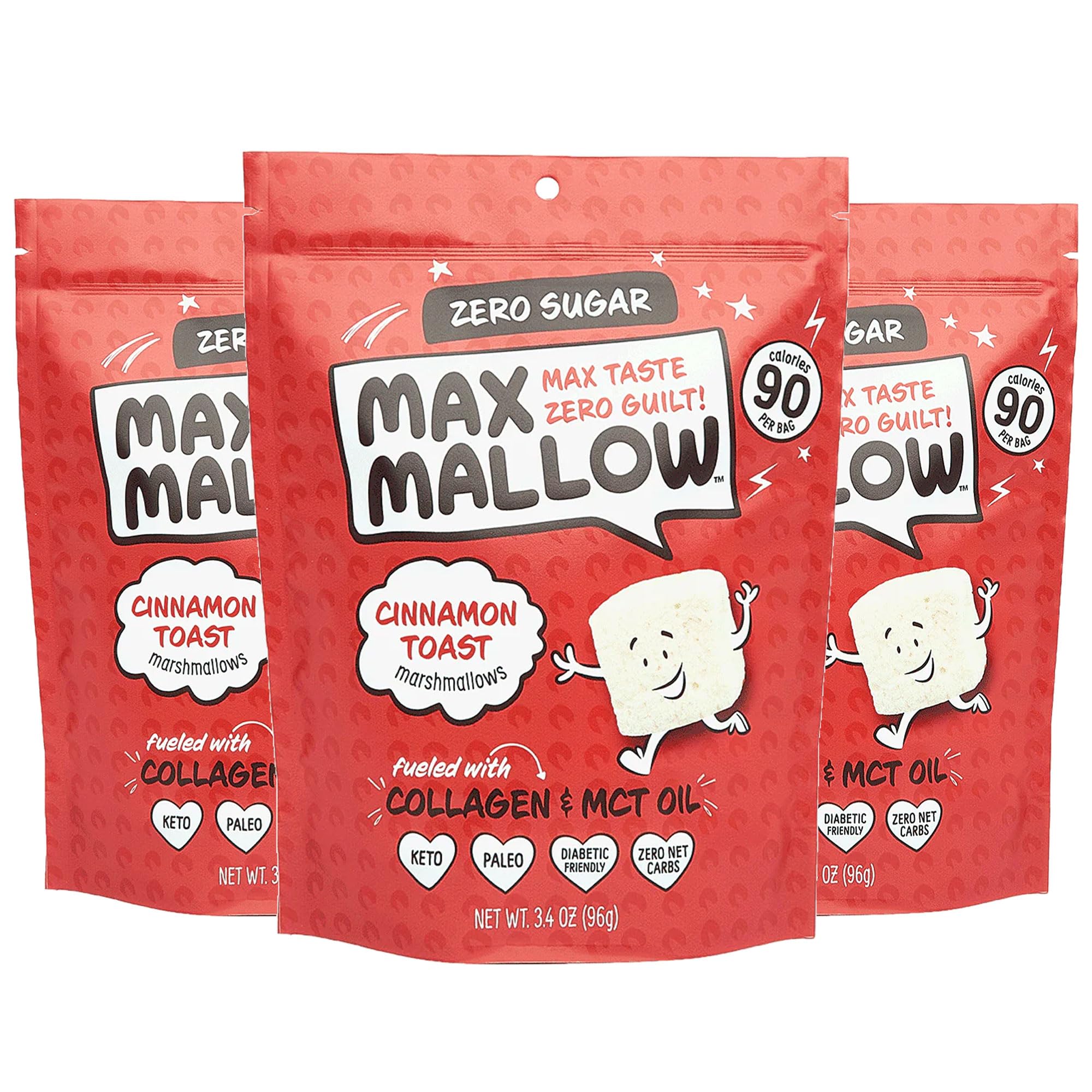 Amazon.com : Max Mallow Sugar Free Marshmallows - Keto Friendly