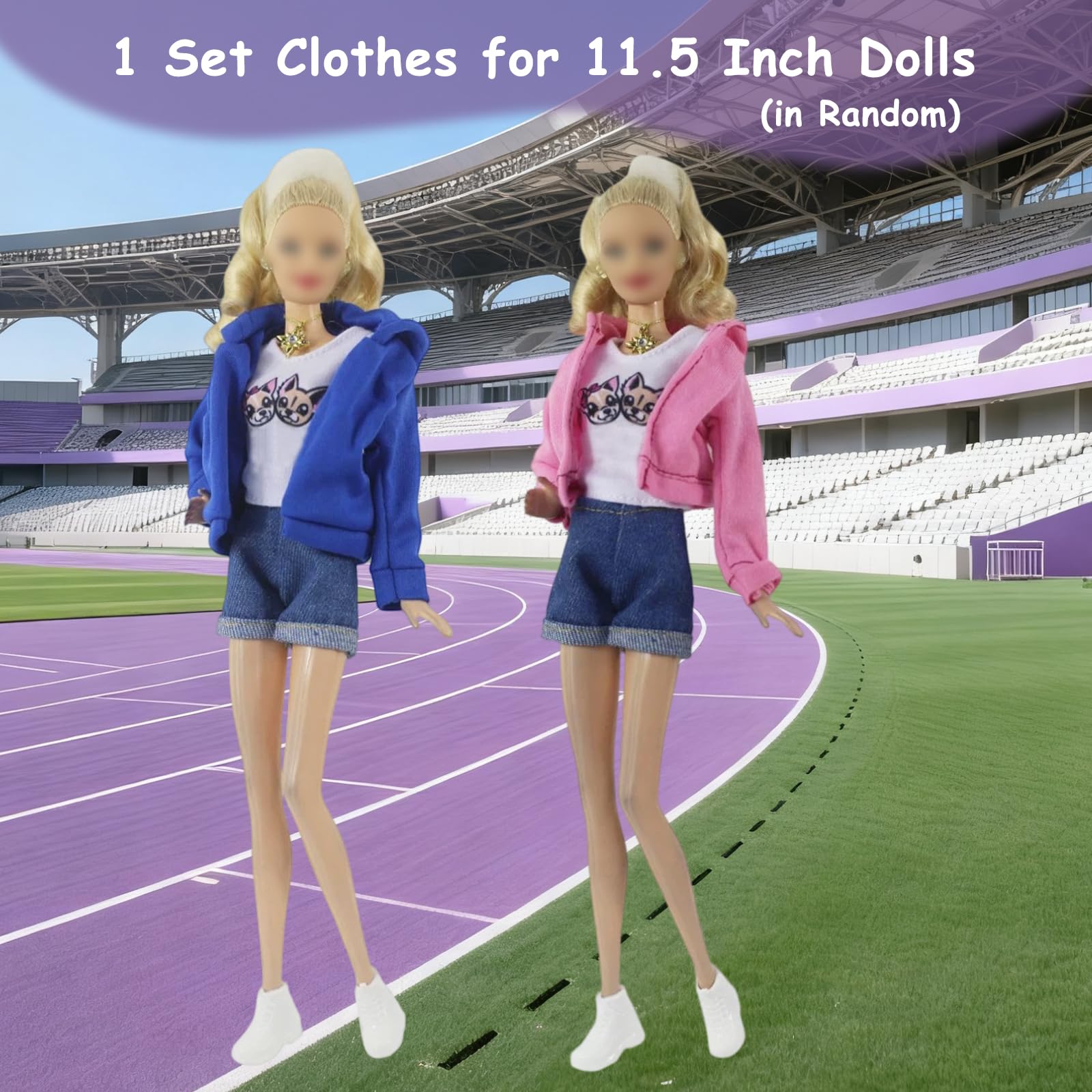 20Pcs Doll Clothes Outfit - Image 4
