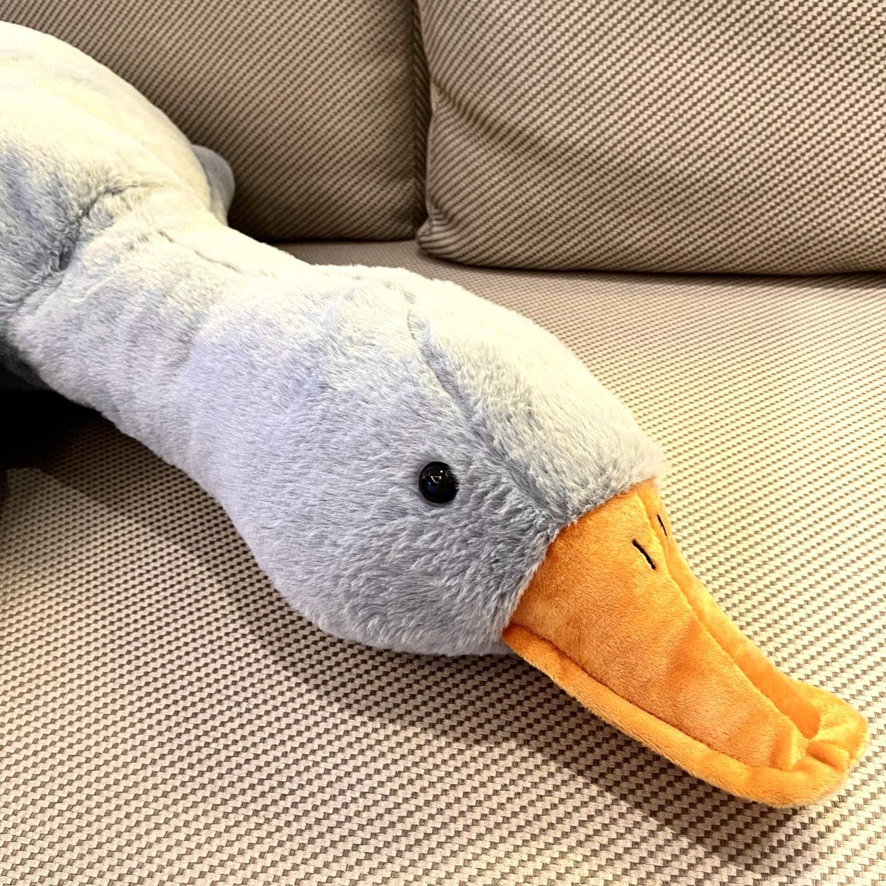 Tanha Gans Knuffeldier, XXL, pluche, Kawaii Plush, eend, groot