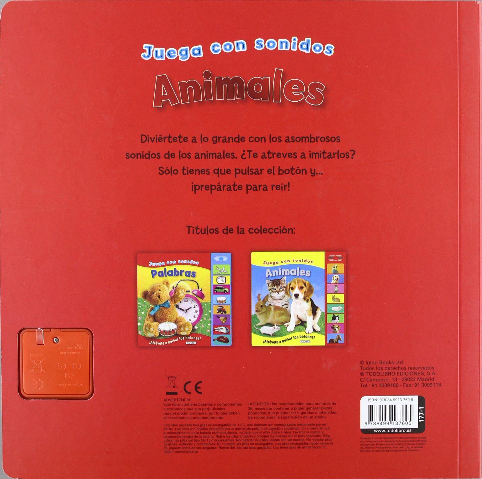 Animales (Juega con sonidos)