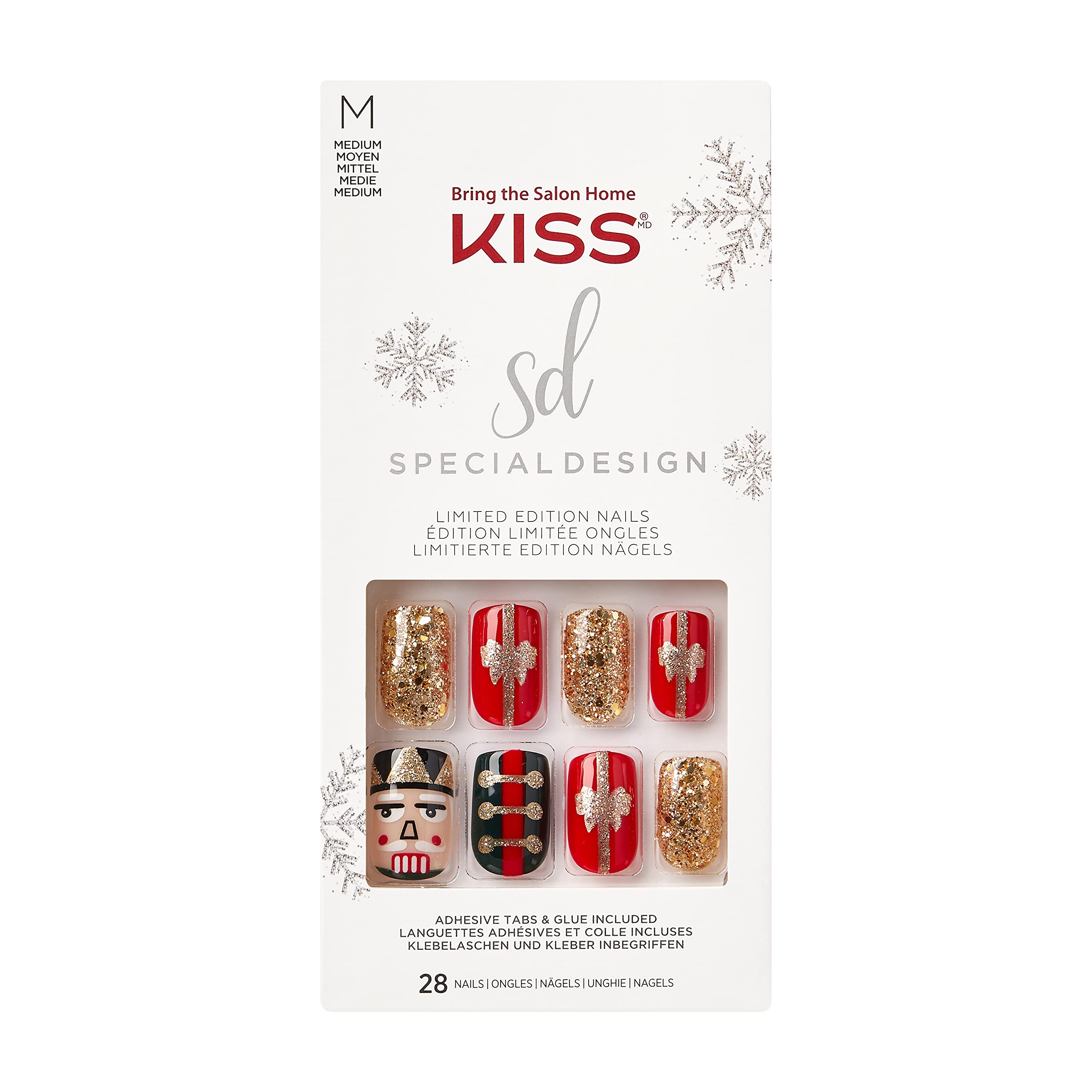 KISS Special Design Limited Edition Holiday Fake Nails