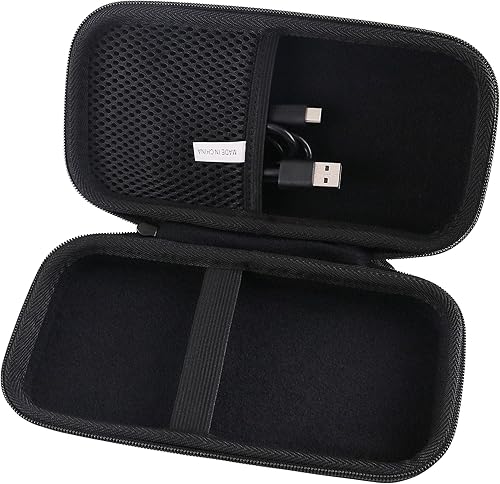 Miniatura 7 de JINMEI Estuche de transporte rígido EVA compatible con Retroid Pocket 44proPocket 33 Plus Retro Game Funda de consola de mano (negro)
