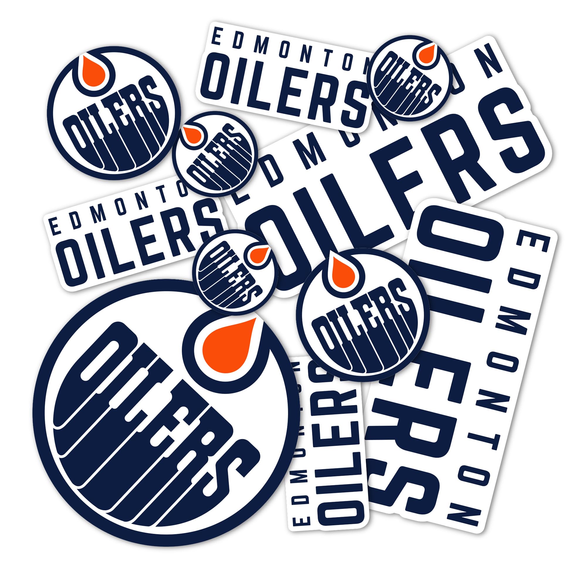 Desert CactusEdmonton Oilers Sticker NHL Team National Hockey League Vinyl Decal Laptop Water Bottle Car Scrapbook (Type 1-1)