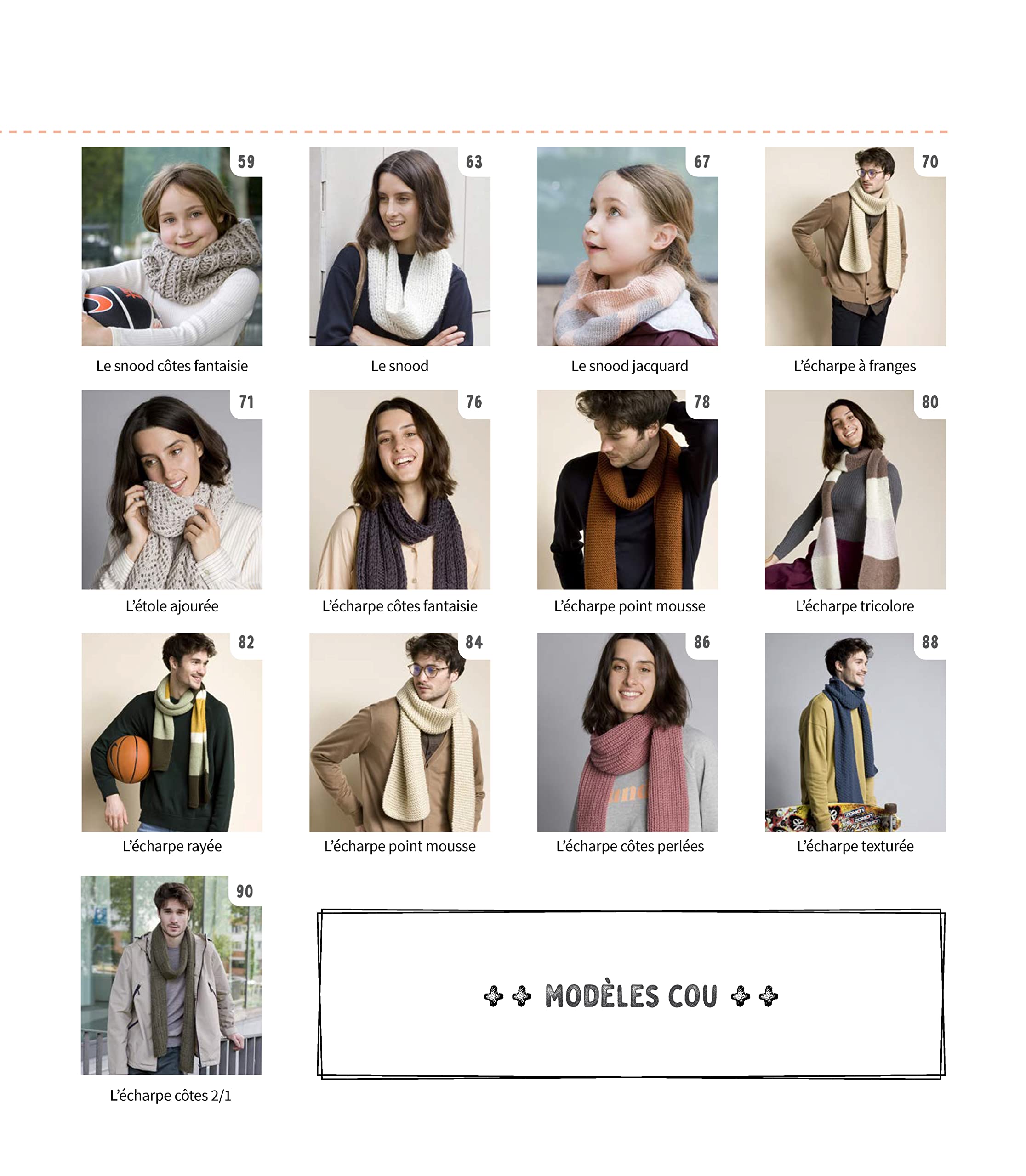 Accessoires pour la famille à tricoter: 26 modèles pour tous - PT03