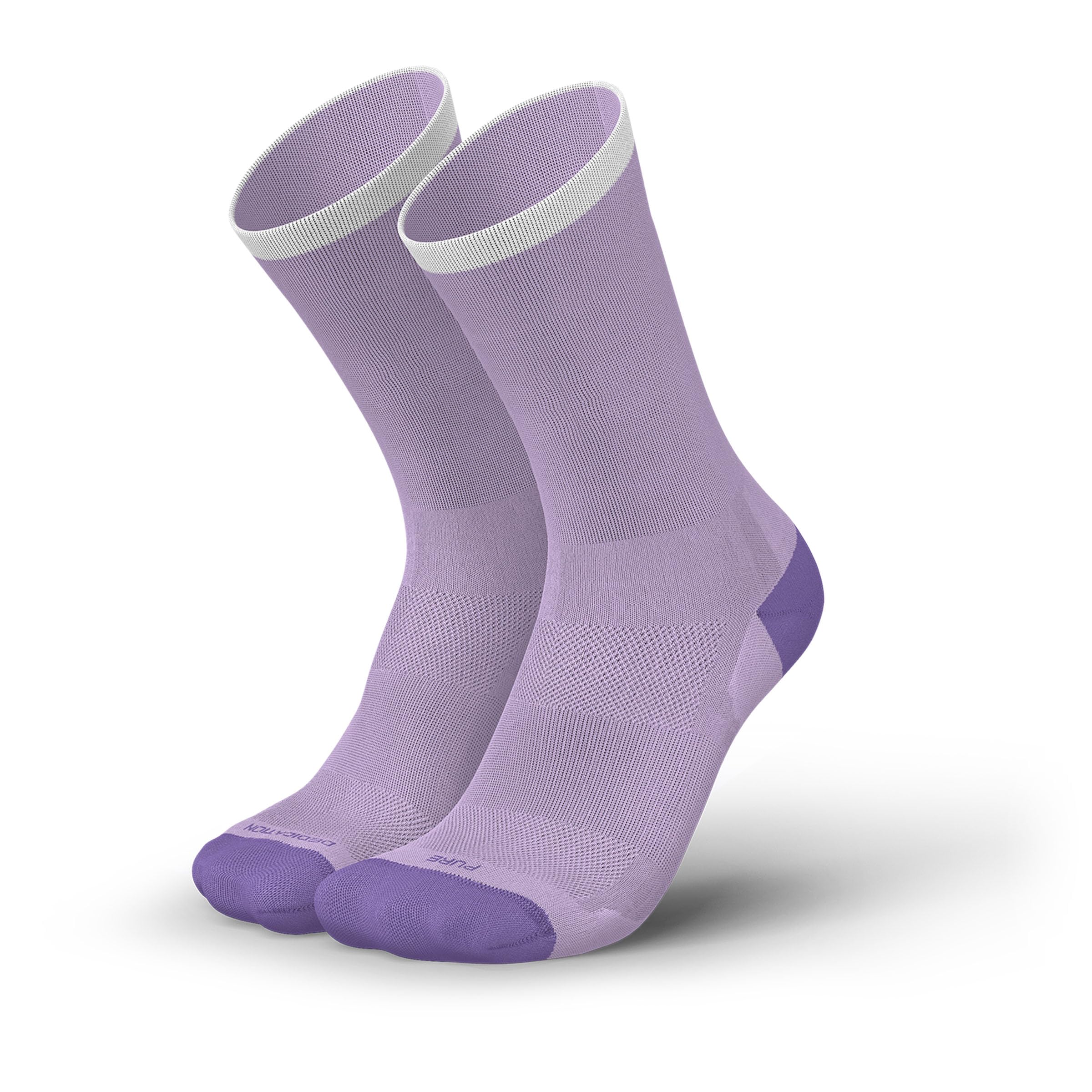 INCYLENCE Rennrad Socken Damen - Ultradünne Fahrradsocken mit leichter Kompression, Atmungsaktiv und glatter Zehennaht für Cycling, 1 Paar