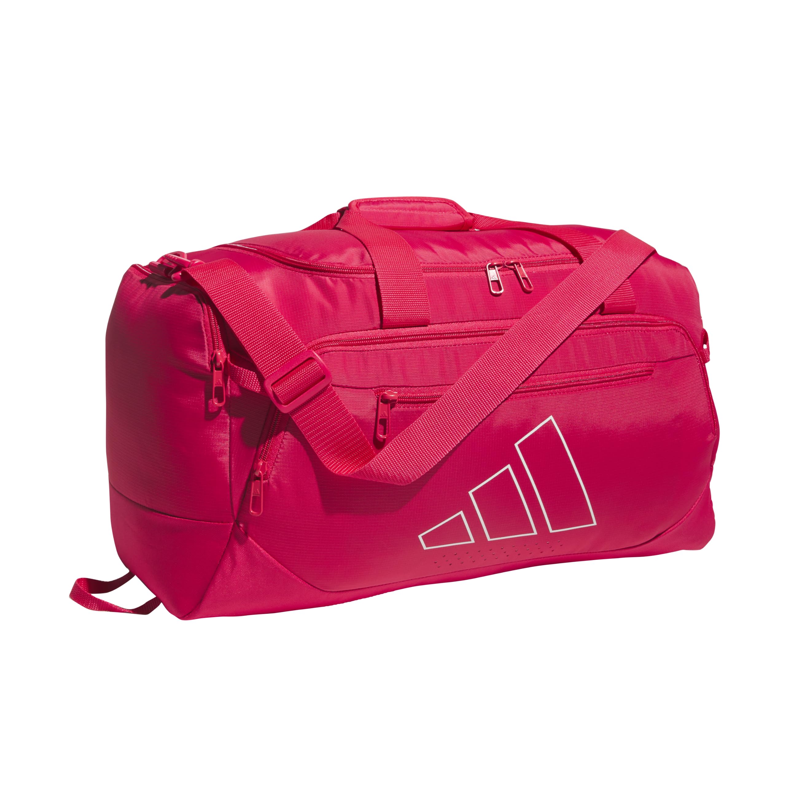 adidas Defender Duffel Bag | Ventilated Shoe Compartment, Adjustable Shoulder Strap, Rolls With Your Suitcase, Built To Last, Gym & Travel Ready