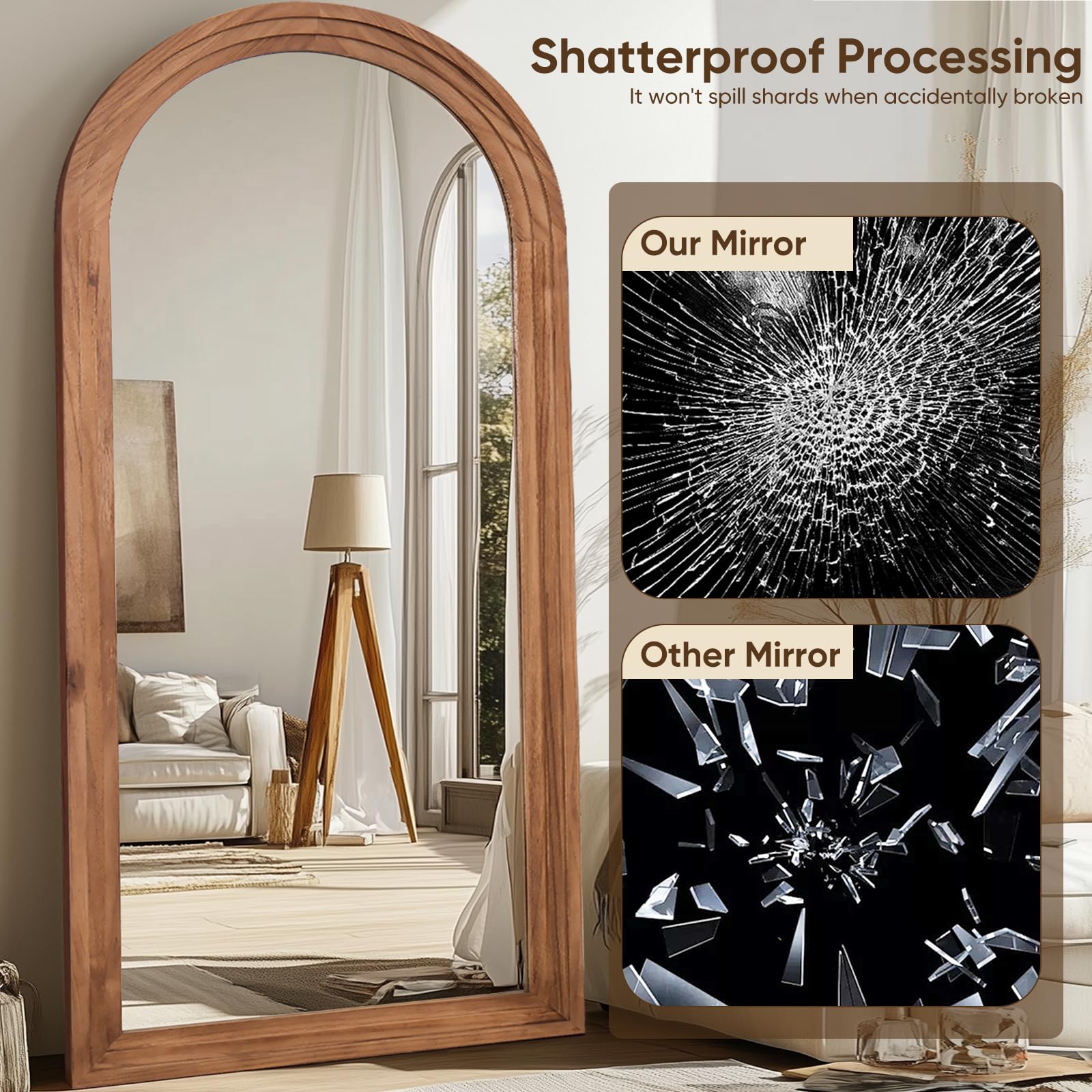 Amazon.com: Coomily Full Length Mirror, 76