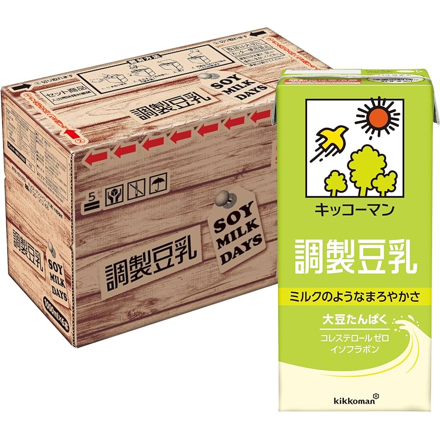 Amazon.co.jp: 【Amazon.co.jp限定】キッコーマン 調製豆乳