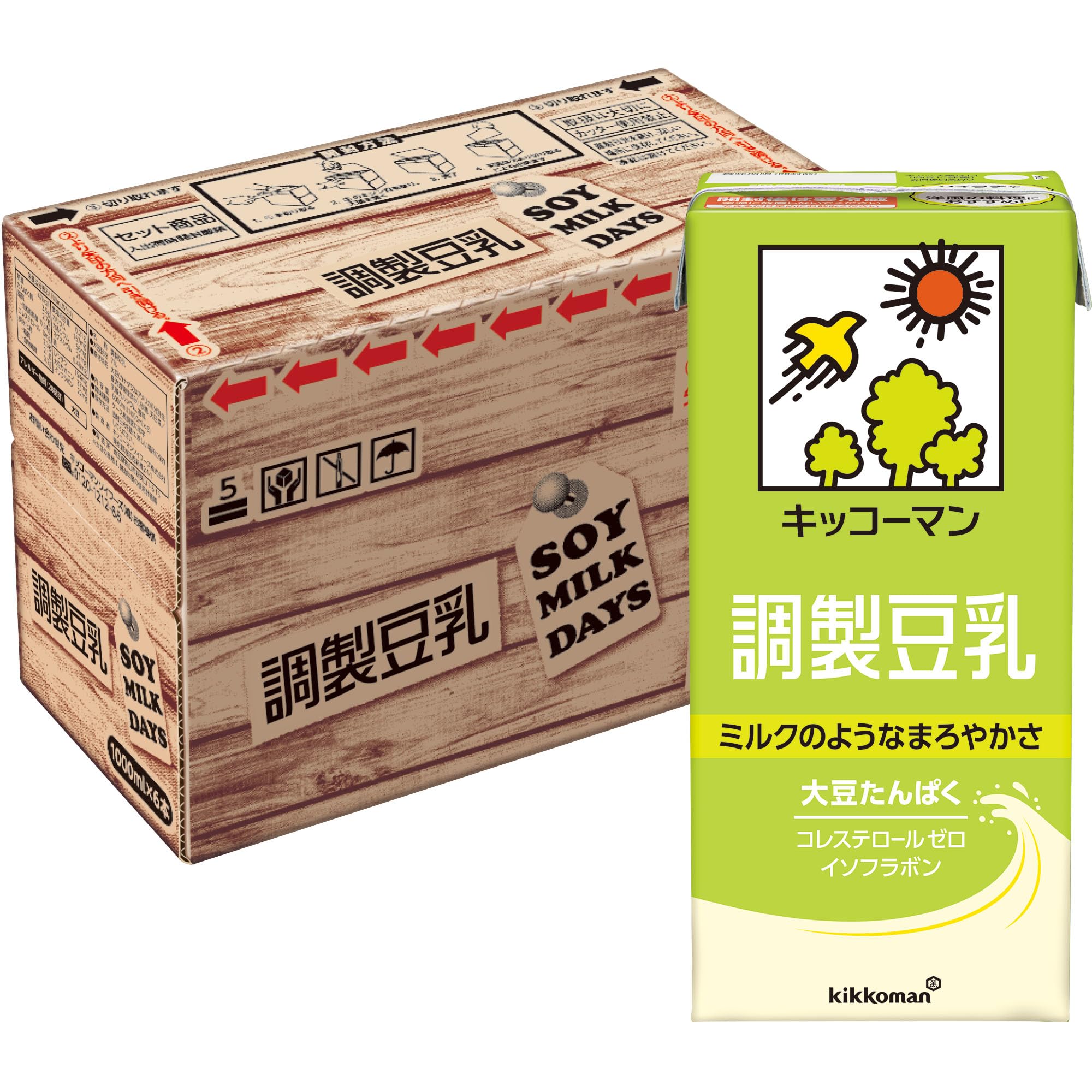 【ソイミルク】車体とライト代 Amazon.co.jp: 【Amazon.co.jp限定】キッコーマン 調製豆乳 SOYMILK