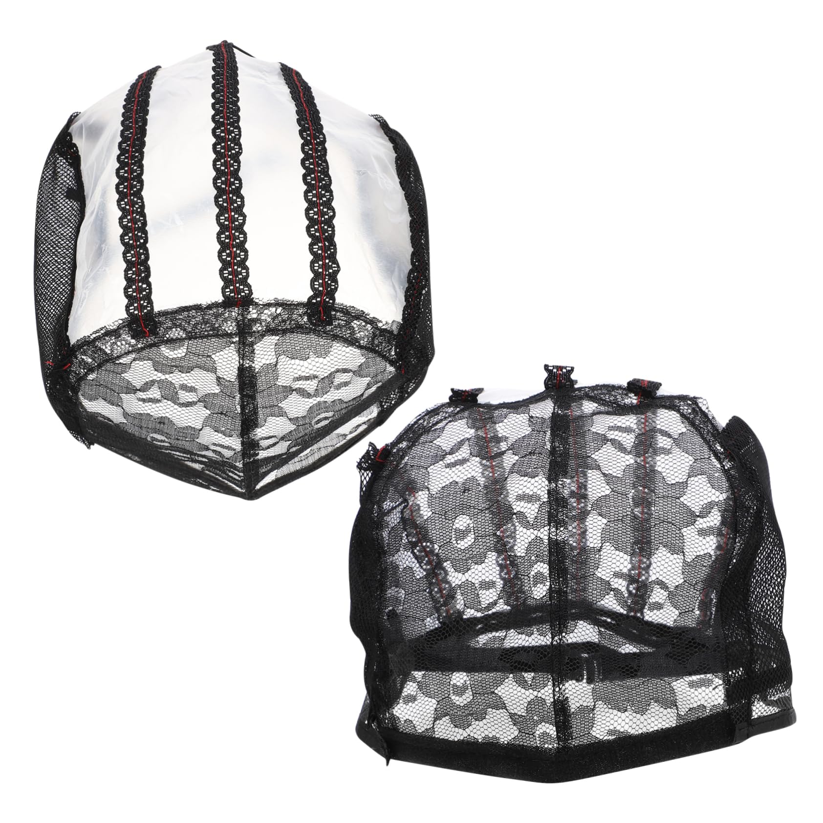 FOMIYES Elegant Wig Headgear Wig Caps Hair Net Mesh Net Wig Caps Black 58cm Made of Comfortable Polyester