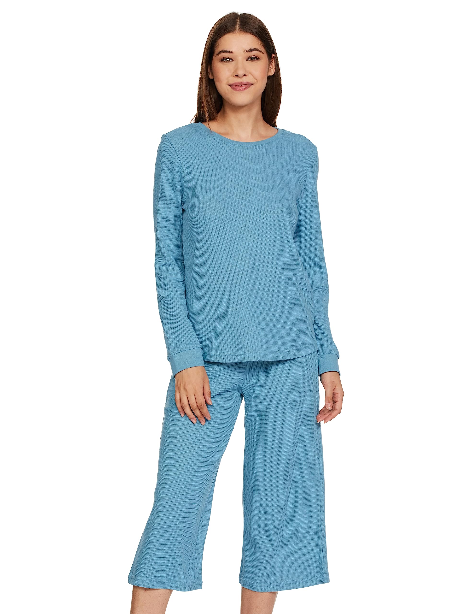 Women's Cotton T-Shirt and Culotte Night Suit (Night Wear | Co-ord Set | Lounge Wear Set)