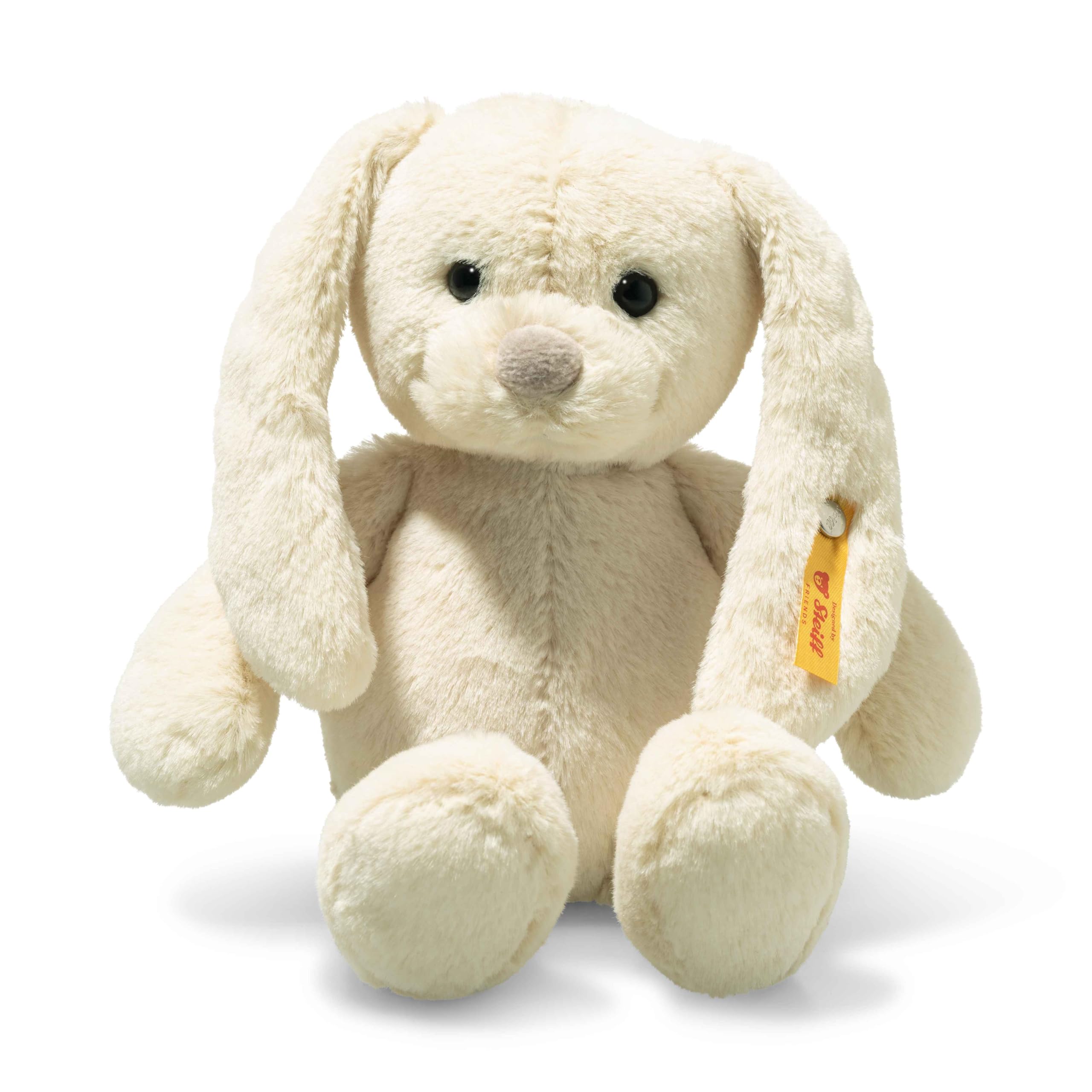 Steiff Tilda Rabbit 20 cm Yellow, Plush Toy with Floppy Ears, Soft Cuddly Friends