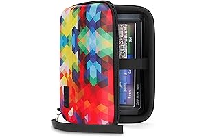 USA GEAR Travel Case for Electronics - 7.5" Hard Shell GPS Case