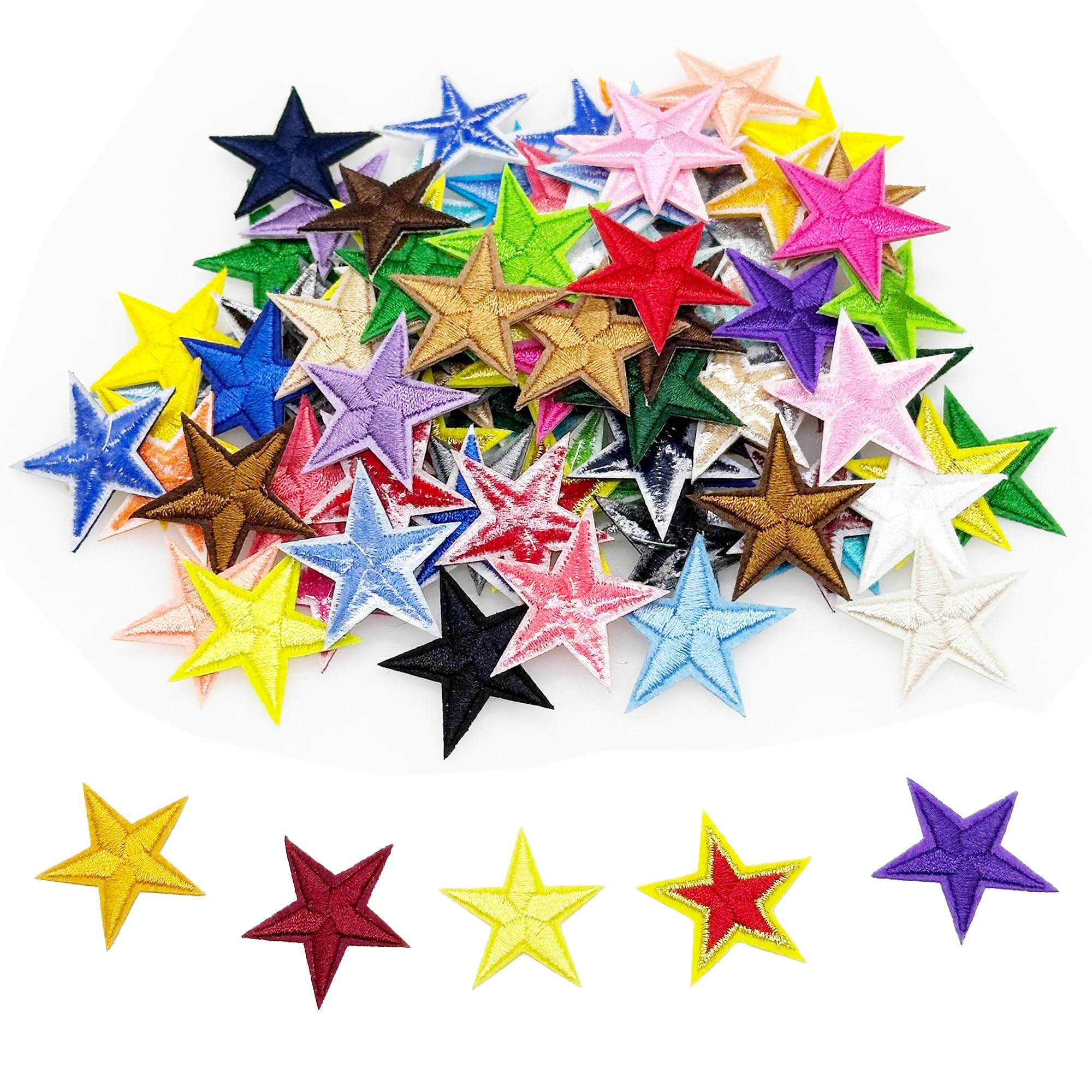 Stella piccola in paillettes patch termoadesiva - Modidea Colore Argento