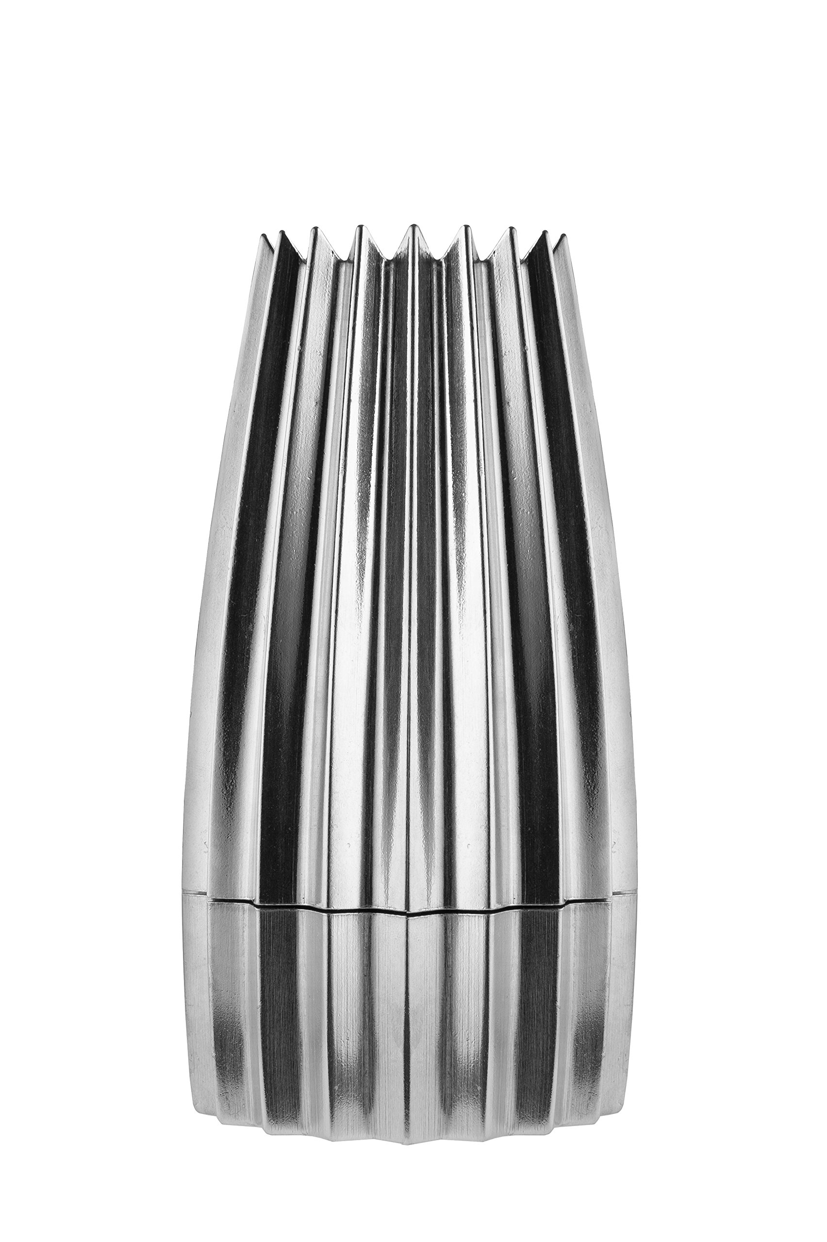 Alessi Grind WAL03 - Molino de Design para Sal, Pimienta y Especias, Aluminio Fundido, Pulido