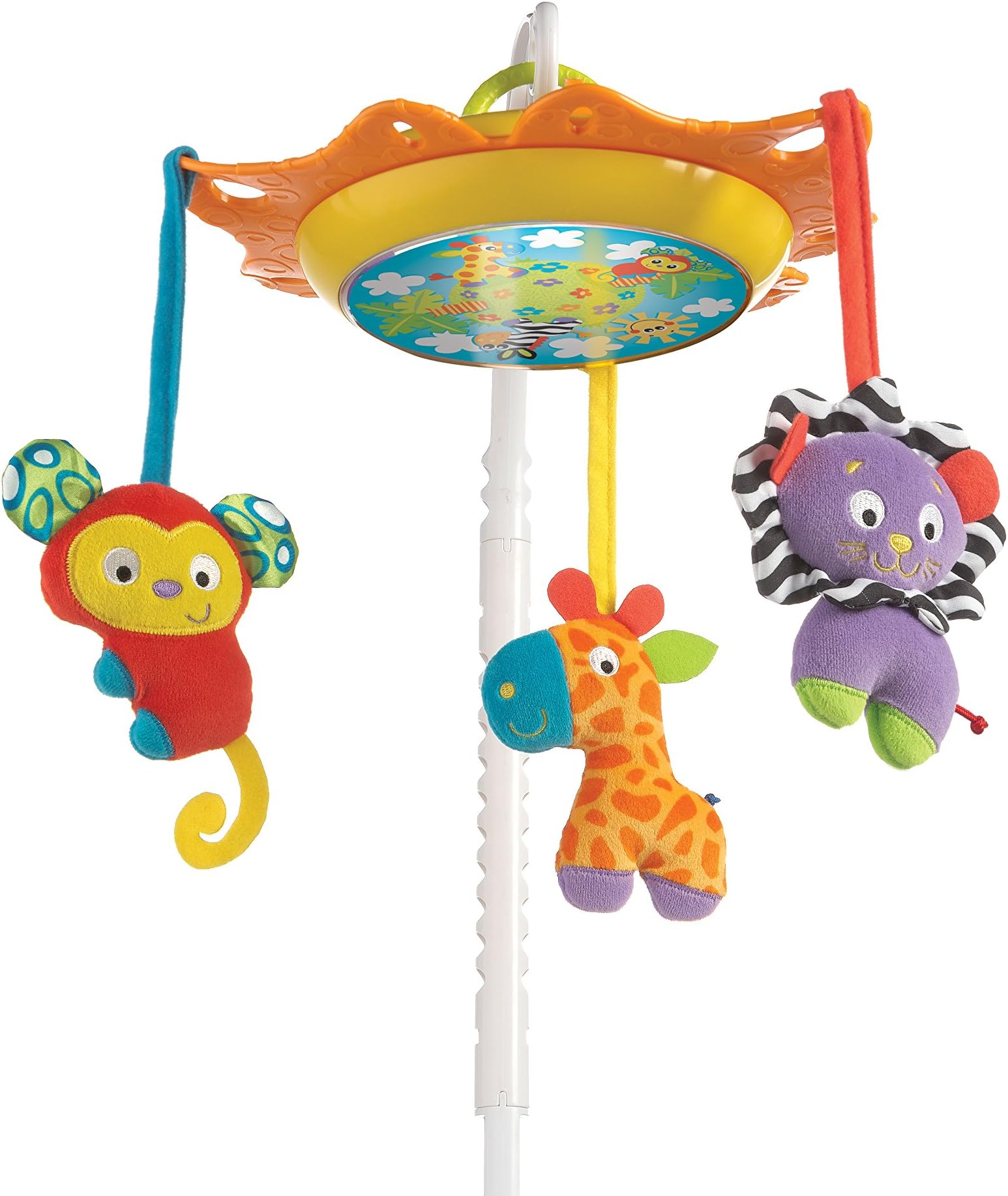 Playgro Music and Lights Cot Mobile New (Multicolor)