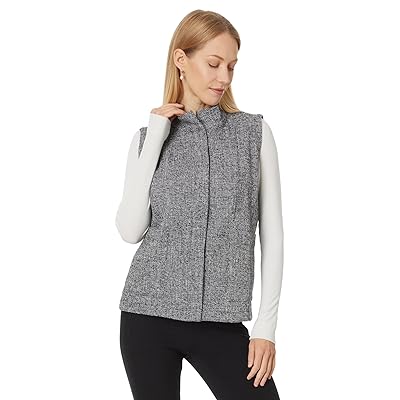 Eileen Fisher Stand Collar Vest Women
