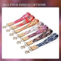 Vista 111 de Ecovision - Llavero con correa para llaves, llaveros de pulsera con 2 argollas para llaves para mujer