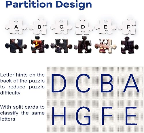 Miniatura 6 de najiaxiaowu Rompecabezas clásico de 1000 piezas para adultos rompecabezas de madera elefante colorido bricolaje arte moderno decoración del hogar