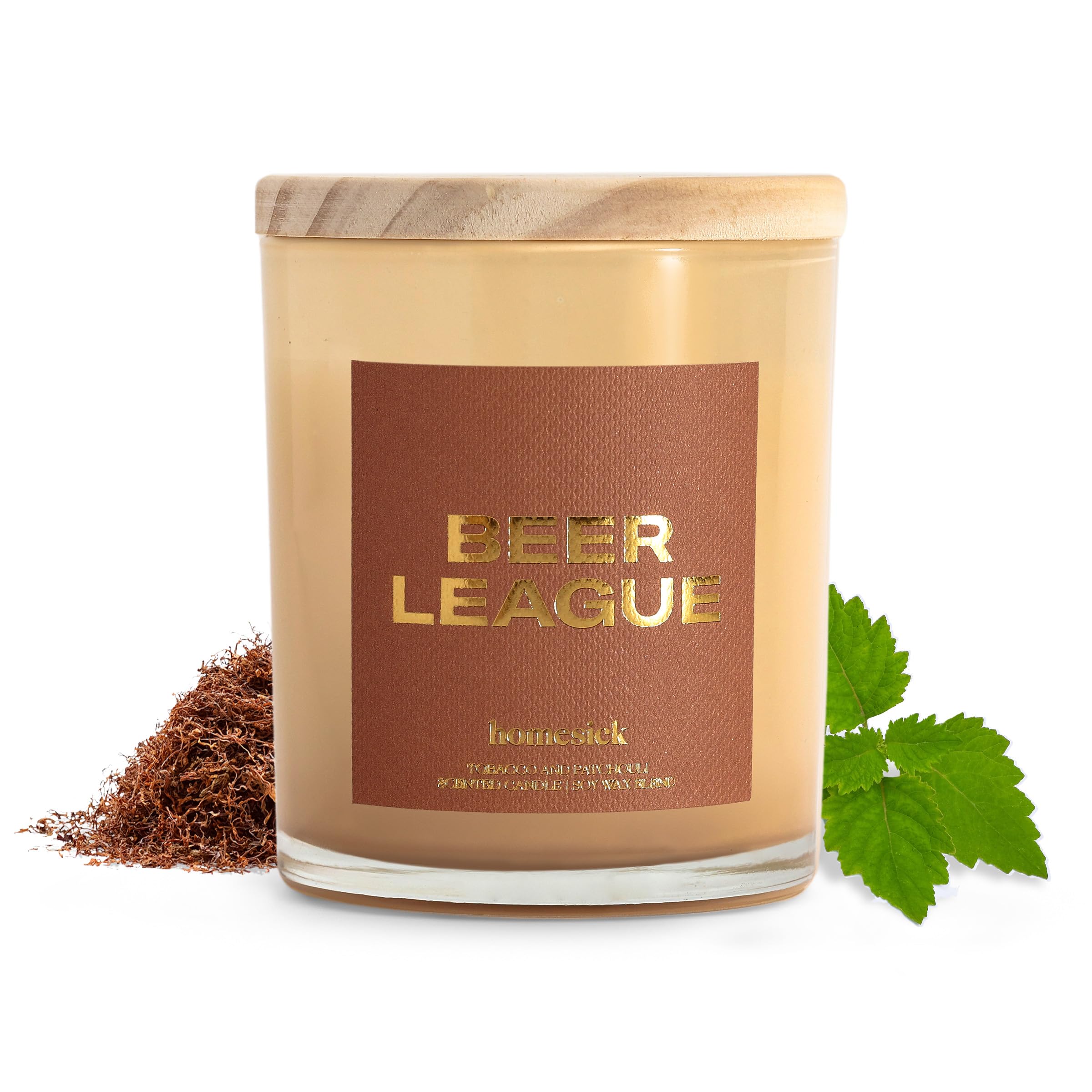 Amazon.com: Homesick Scented Candles for Home (Beer League) - 7.5