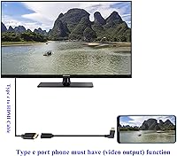 Vista 15 de Cable de extensión tipo C 3.1 de 90 grados USB 3.1 tipo C macho a macho Gen 2 (10Gbps) Cable de extensión de conector compatible con carga, datos