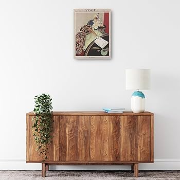 Amazon.com: Fine Art Canvas Vintage Vogue Magazine Cover