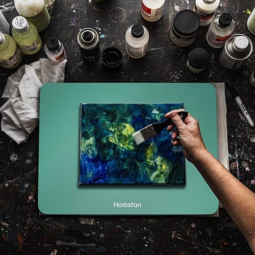 Miniatura 7 de Homstan Tabla de nivelación grande para resina, mesa de resina niveladora ajustable de 22.8 x 15 pulgadas, suministros de resina, mesa de nivelación