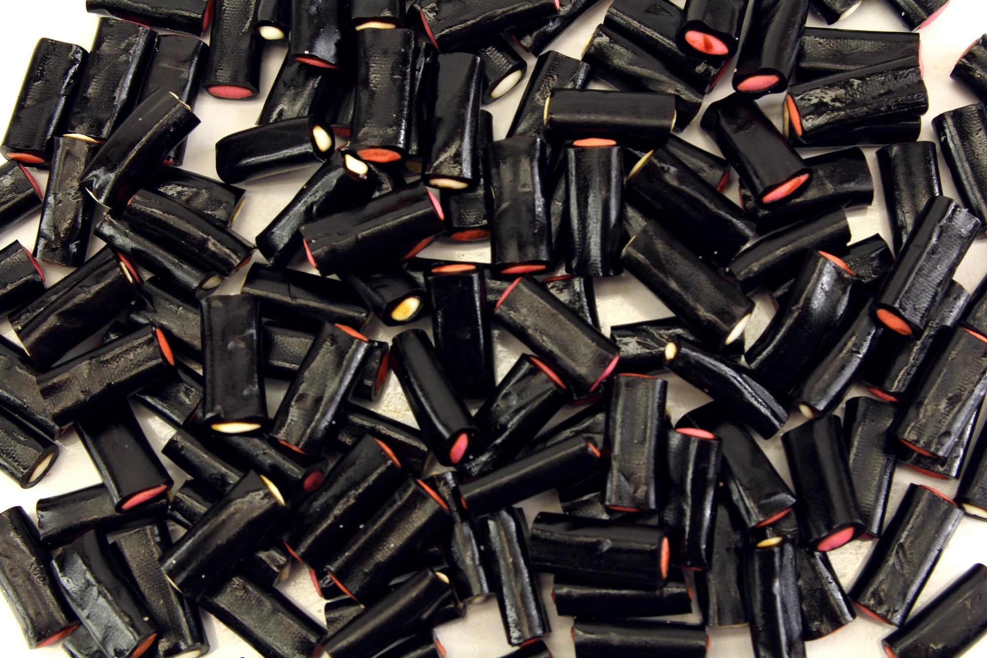 Planet Sweets Black Licorice Rockies Gummy Candy - 1.5 Pounds - Filled with Creamy Centers Non-GMO Bulk Candies