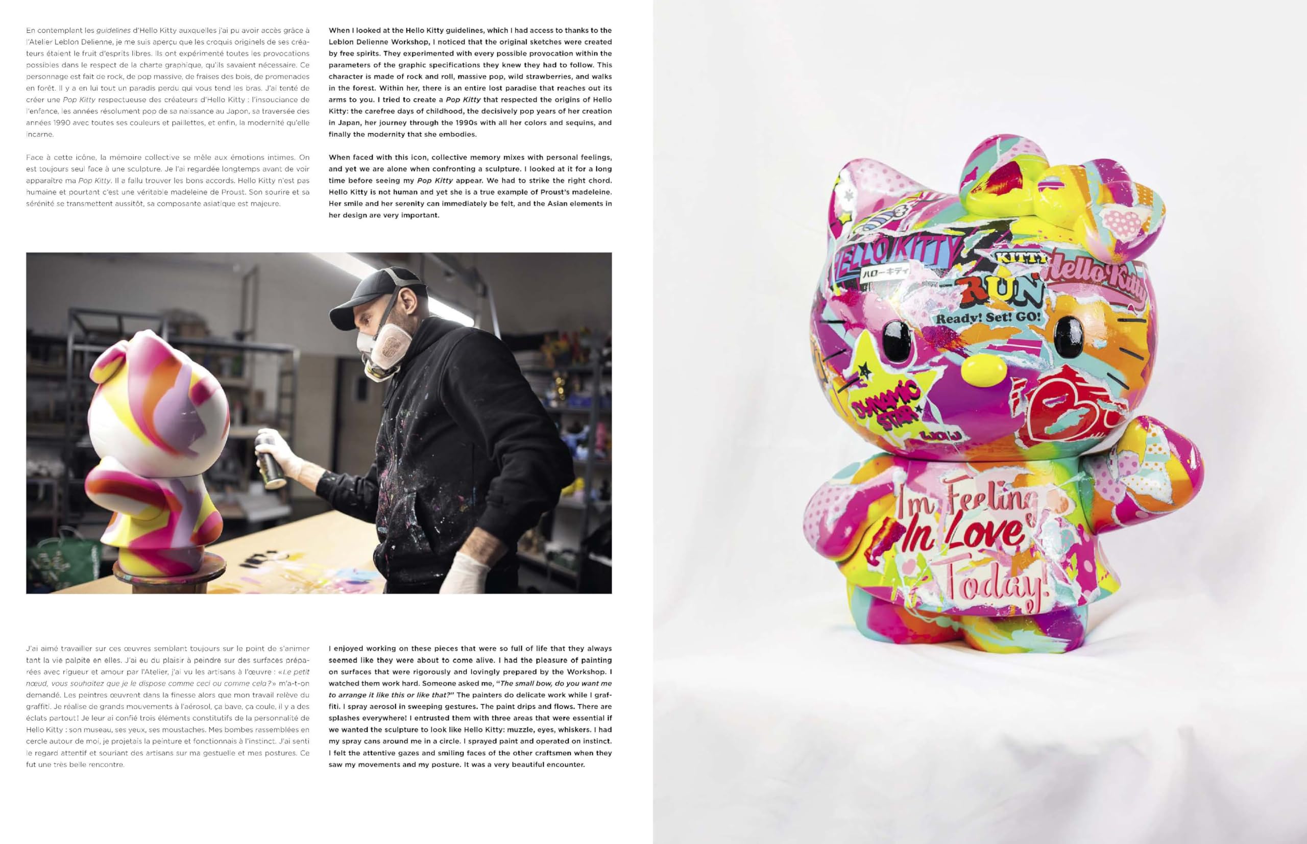 Pop sculpture: Leblon Delienne