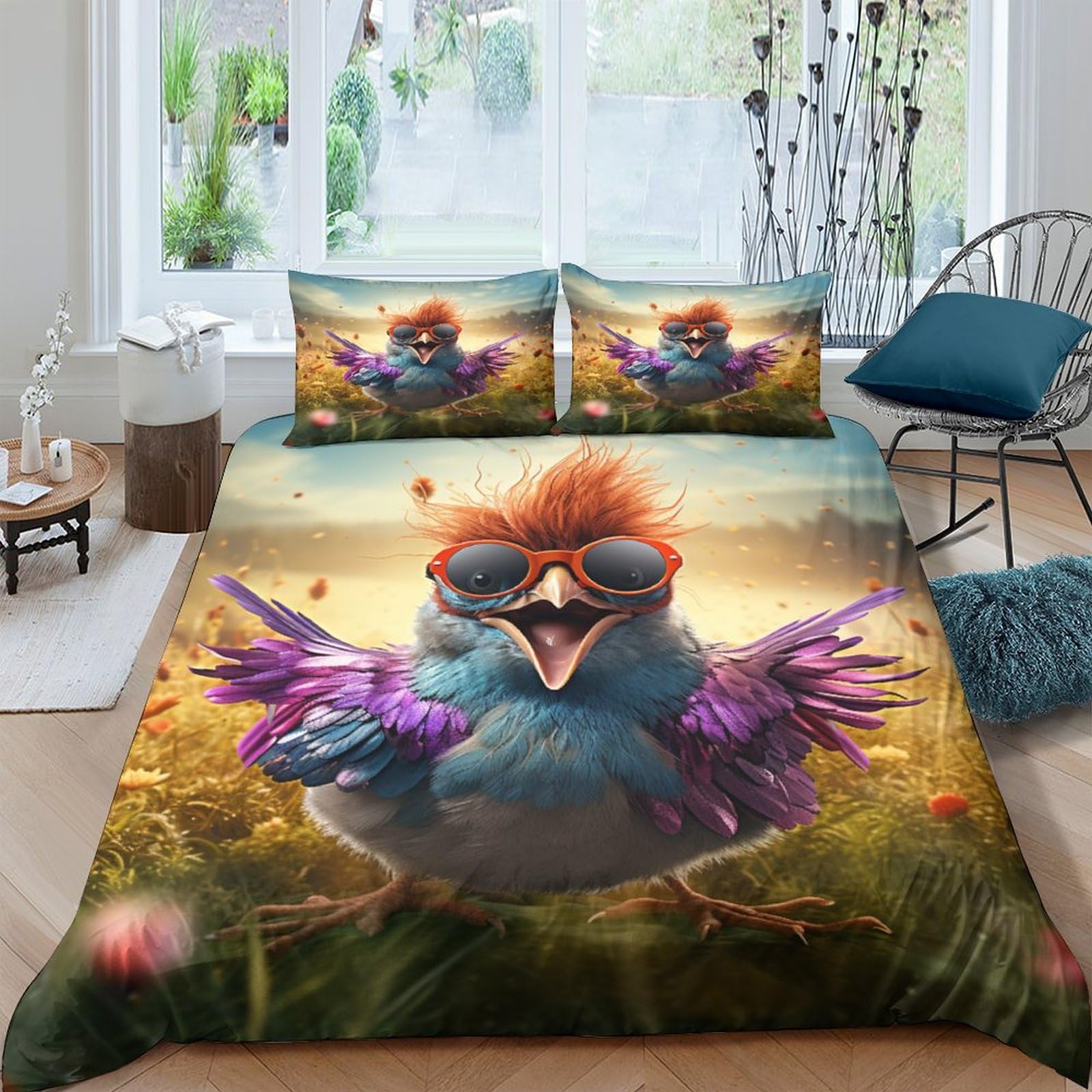 Housse de couette microfibre anti-transpiration et hypoallergénique
