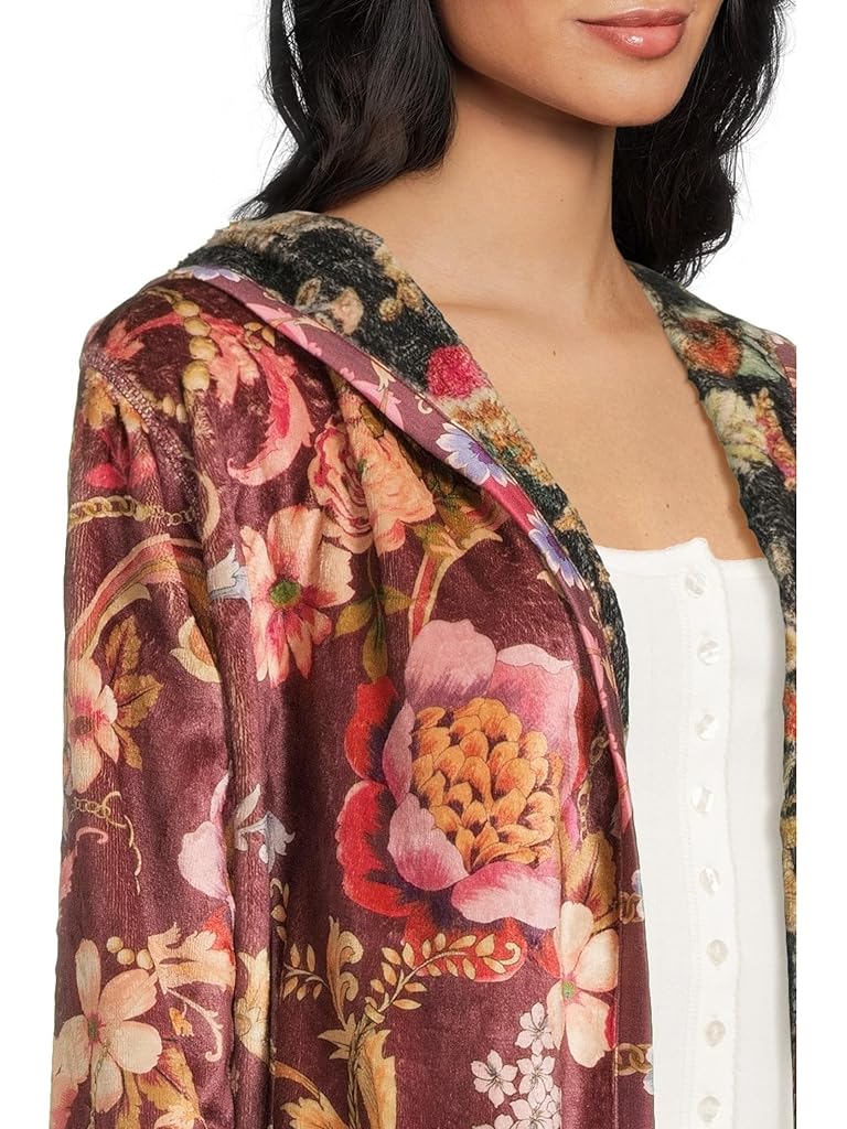 Multi Johnny Was Joan Midi Sherpa Jacket (Reversible) - Rolanda