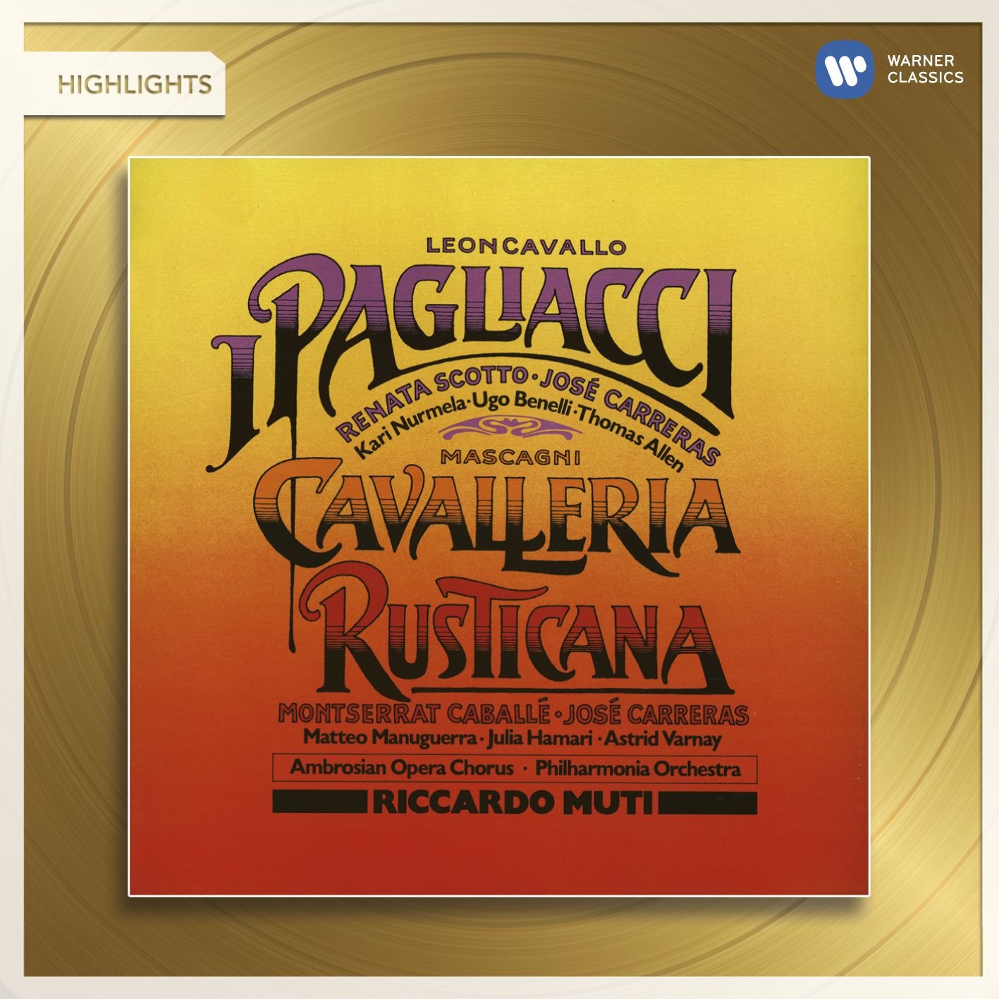 José Carreras/Philharmonia Orchestra/Riccardo Muti