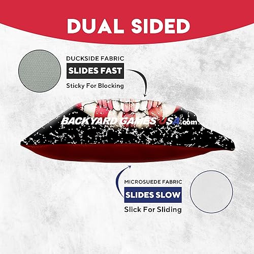 Miniatura 4 de CornholeGamesUSA Pro Juego de 8 Bolsas de Cornhole Reglamentarias - Bolsas de Cornhole Profesionales para Juego de Torneo, Bolsas de Frijoles Slick