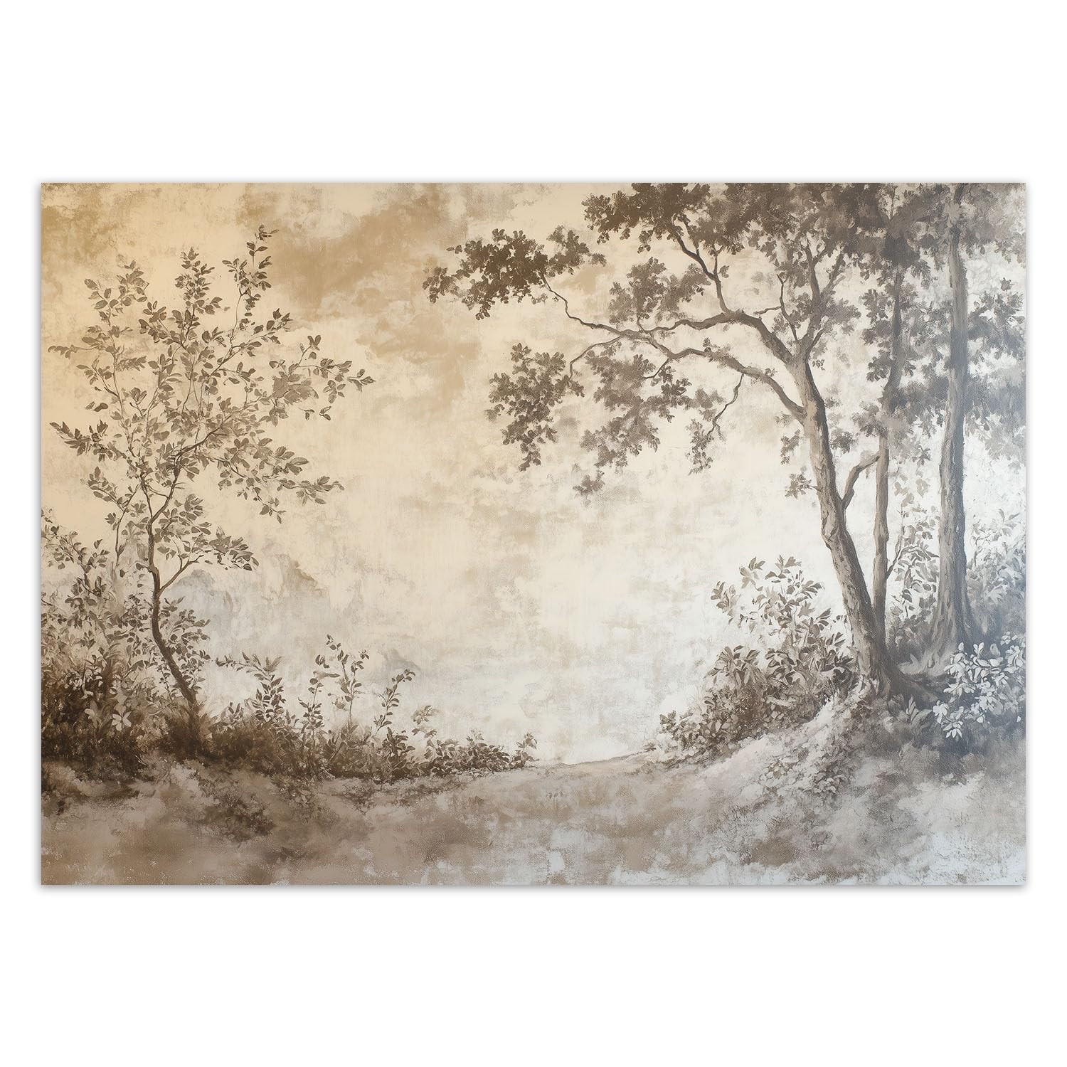 Feeby - 3d Tapete - 350x245cm - Fototapete Schlafzimmer - Wald Bäume Natur - Deko Wohnzimmer - Wallpaper - Wand Deko - Wandtapete - Wandbild XXL - Tapete - Wanddeko - Vliestapete - Wandbilder