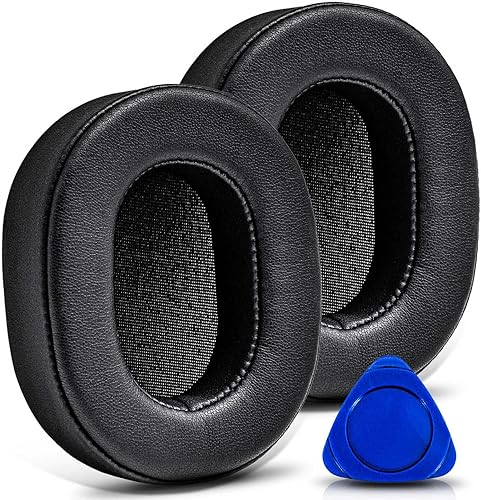 Almohadillas WH 1000XM5 para WH-1000XM5 (WH1000XM5) de TRANSTEK, almohadillas de repuesto con espuma de aislamiento de ruido de alta densidad,