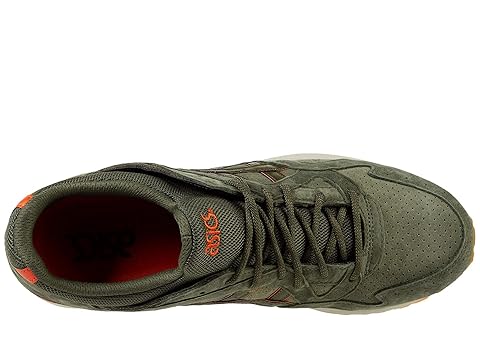 asics gel lyte olive green