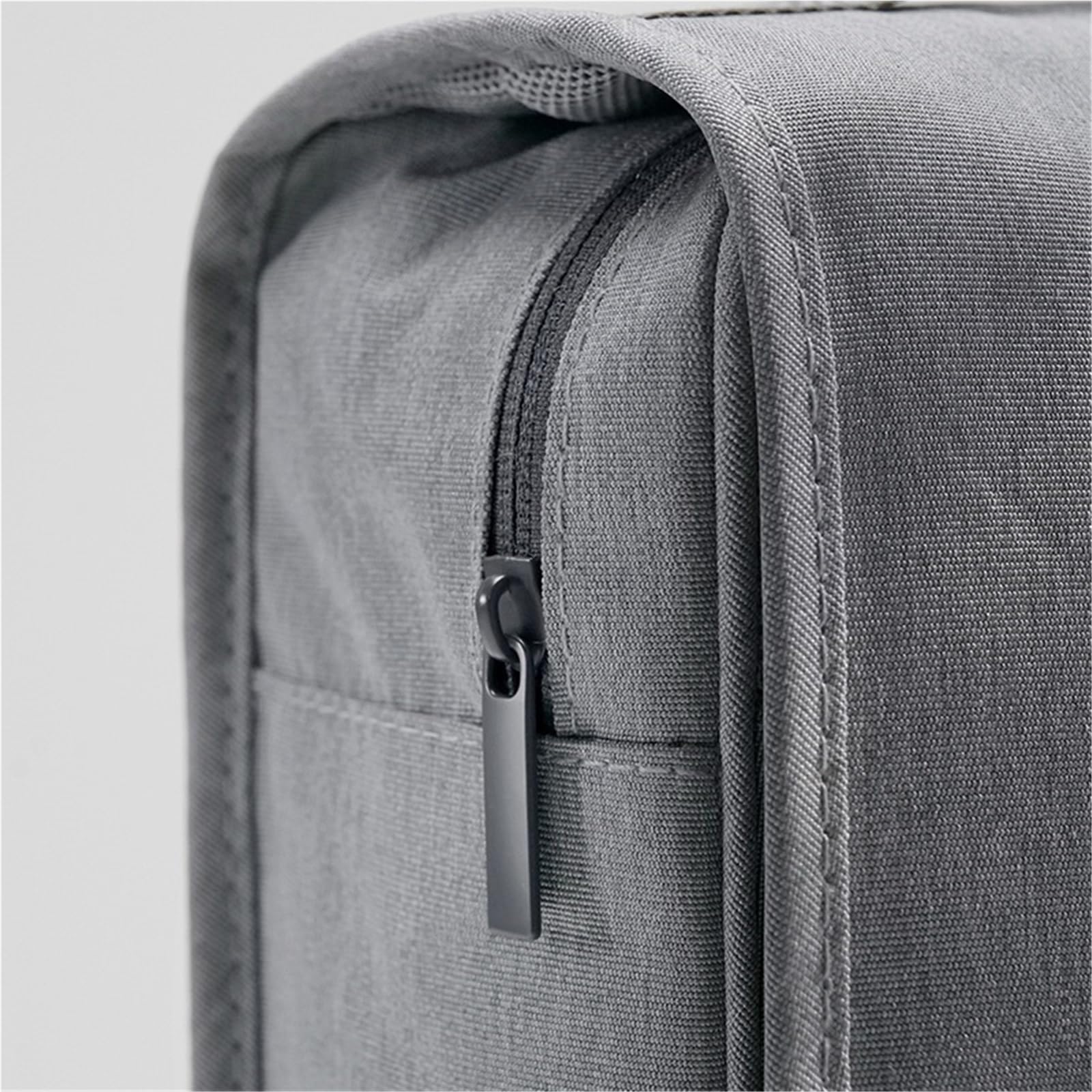 Bolsa de cosméticos con Gancho, Neceser Viaje portátil Gran Capacidad, Impermeable, for Negocios, 1 Uds para Viajar(Beige)