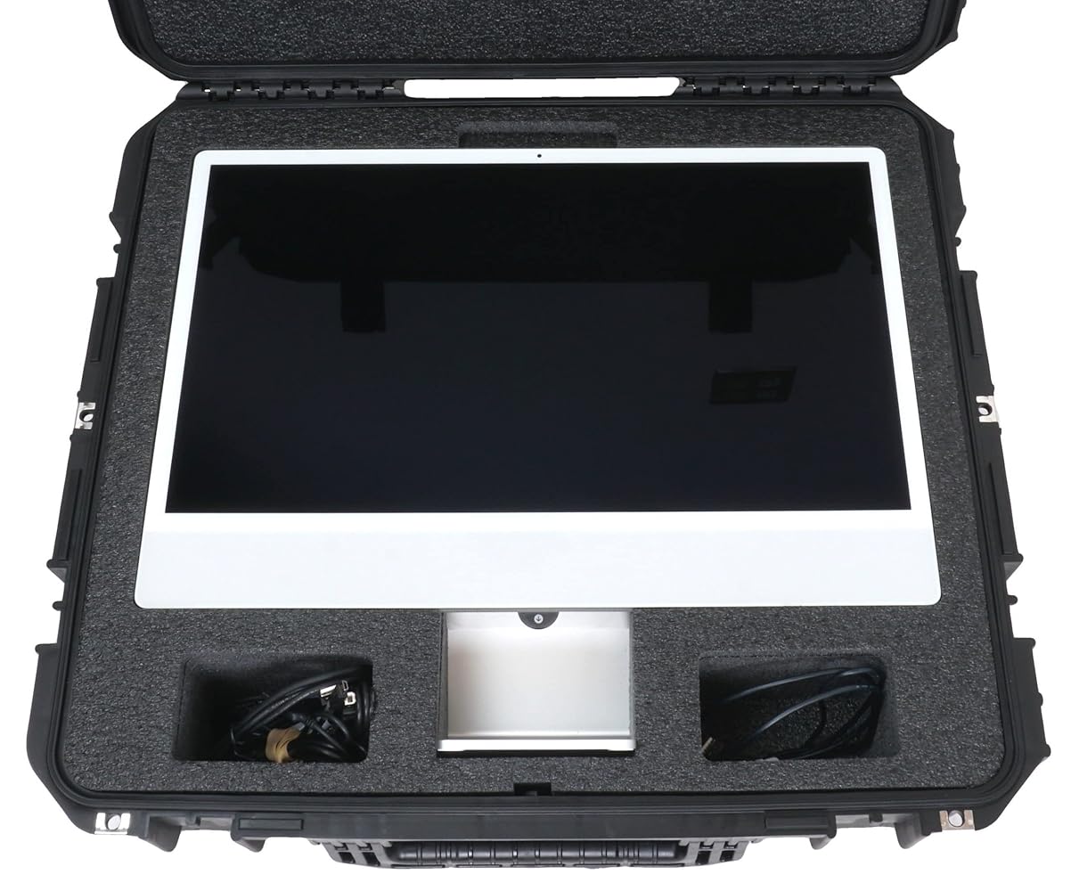 24インチ iMac デスクトップコンピューターとアクセサリー用ケース Amazon.co.jp: KISLANE トラベルキャリーケース 24インチ iMac