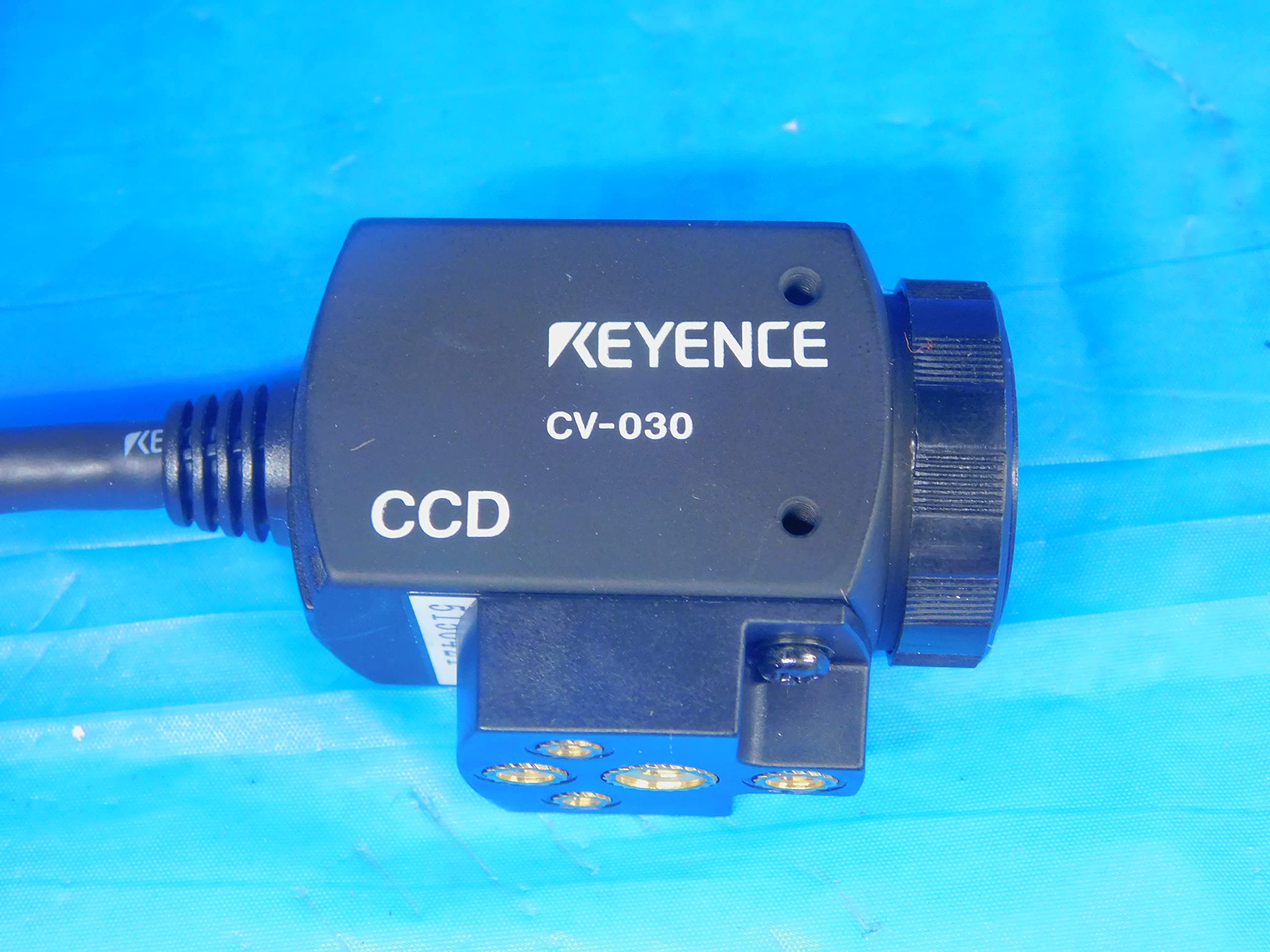 Amazon.co.jp: KEYENCE CV-030 マシンビジョン 1/5インチ CCD カメラ
