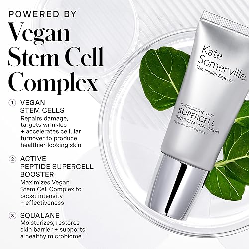 Miniatura 3 de Kate Somerville KateCeuticals® SuperCell - Suero peptídico de rejuvenecimiento para reparar la piel dañada y reducir líneas finas y arrugas, 1 onza
