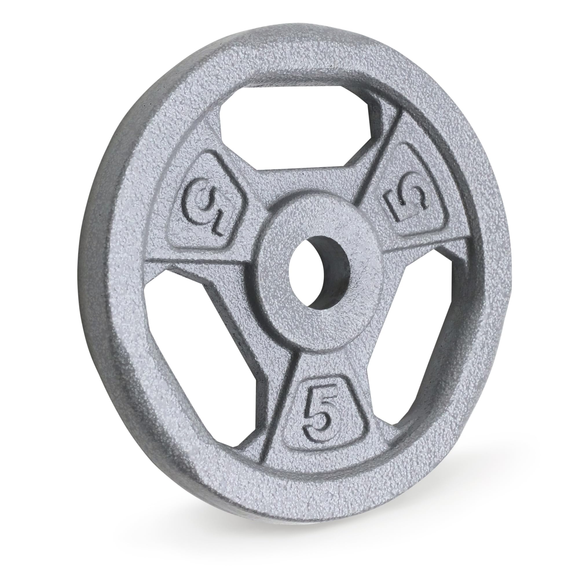 Plaques olympiques à poignée en caoutchouc | Fitness Depot Plus – Fitness Dépôt
